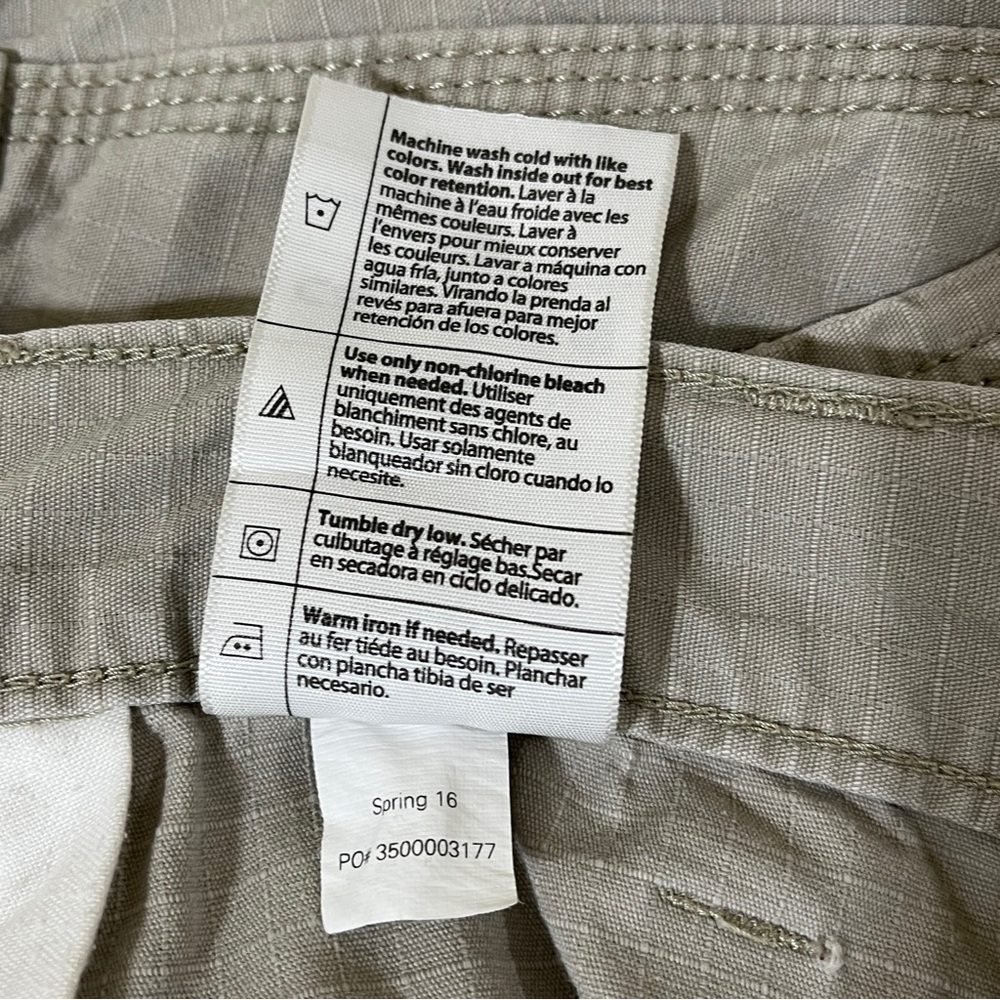 Carhartt Men's Relaxed Fit Canvas Work Shorts Khaki Size 44 Flat Front - Picture 9 of 13